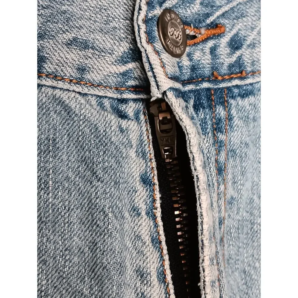 Indigo Palms Men’s Relaxed Fit Blue Jeans Size 36x30 Straight Leg Zip Fly Denim